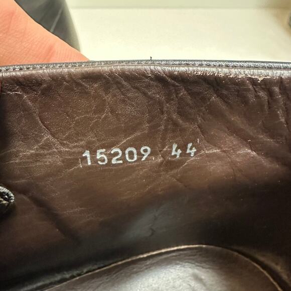 VERY GOOD Magnanni Chukka Boot Black Calf Lug Sole Made in Spain EU 44 US 11 D